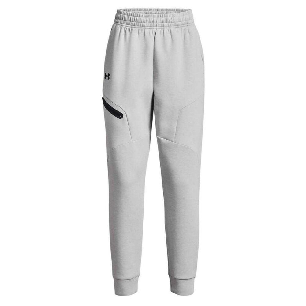 Under Armour Womens/Ladies Unstoppable Fleece Athletic Joggers / Gray